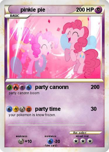 Pokemon pinkie pie