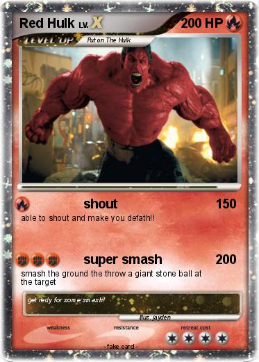 Pokemon Red Hulk