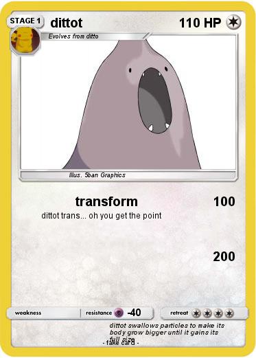 Pokemon dittot