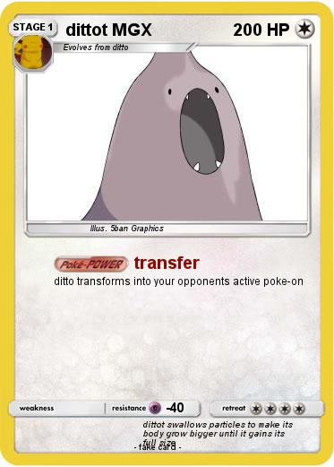 Pokemon dittot MGX