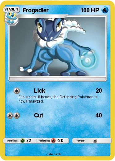 Pokemon Frogadier