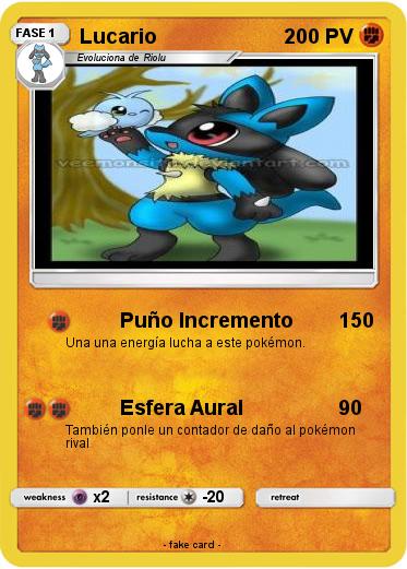Pokemon Lucario