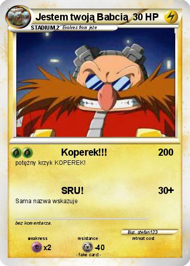 Pokemon Jestem twoją Babcią