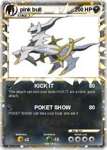 Pokemon pink bull