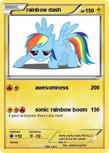 Pokemon rainbow dash