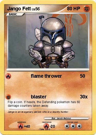 Pokemon Jango Fett