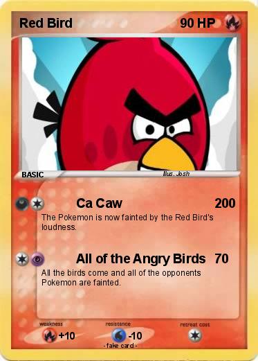 Pokemon Red Bird
