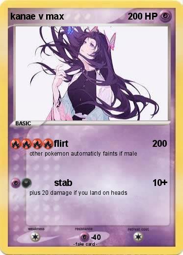 Pokemon kanae v max