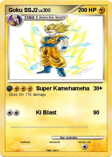 Pokemon Goku SSJ2