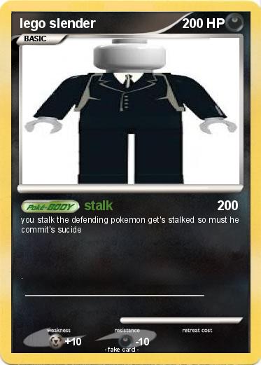 Pokemon lego slender