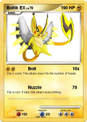 Pokemon Boltik EX
