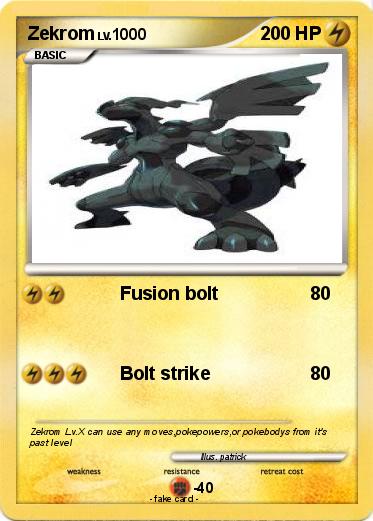 Pokemon Zekrom