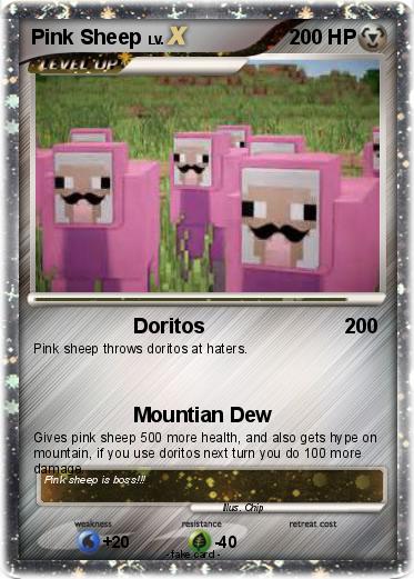Pokemon Pink Sheep