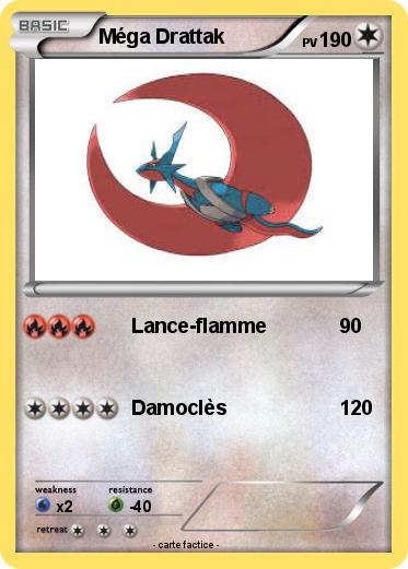 Pokemon Méga Drattak