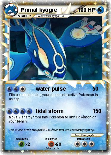 Pokemon Primal kyogre