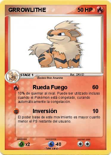Pokemon GRROWLITHE