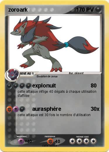 Pokemon zoroark