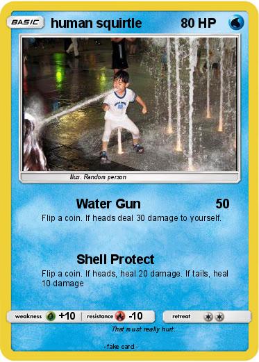 Pokemon human squirtle