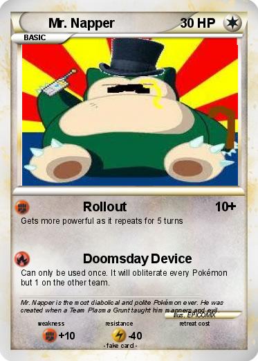 Pokemon Mr. Napper