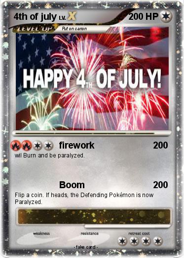 Pokemon 4th of july
