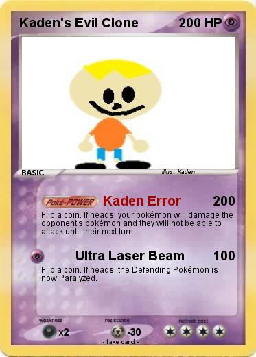 Pokemon Kaden's Evil Clone
