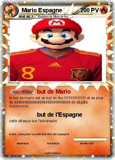 Pokemon Mario Espagne