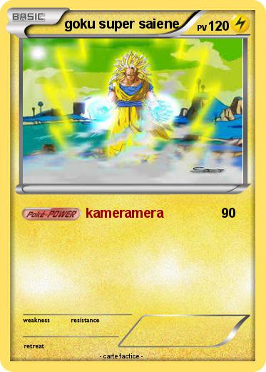 Pokemon goku super saiene