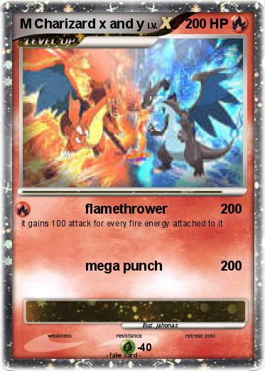 Pokemon M Charizard x and y