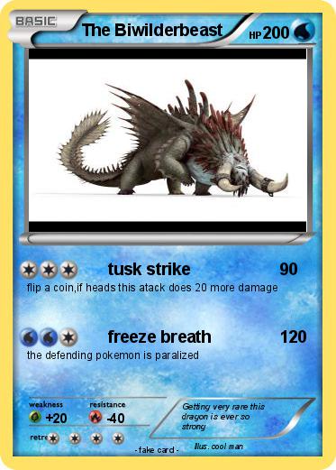 Pokemon The Biwilderbeast
