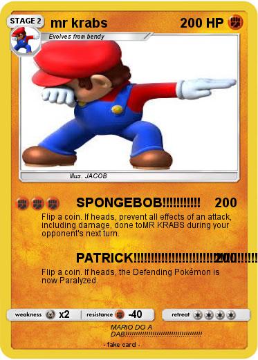Pokemon mr krabs
