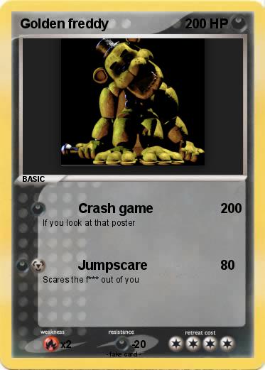 Pokemon Golden freddy
