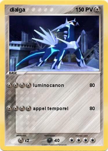 Pokemon  dialga