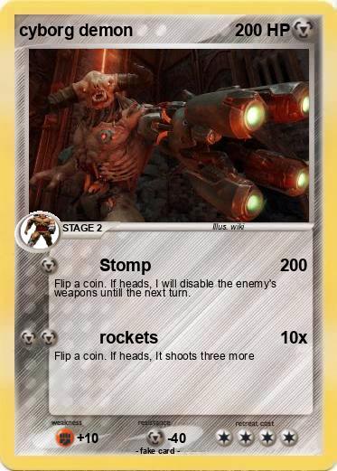 Pokemon cyborg demon