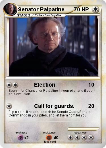 Pokemon Senator Palpatine