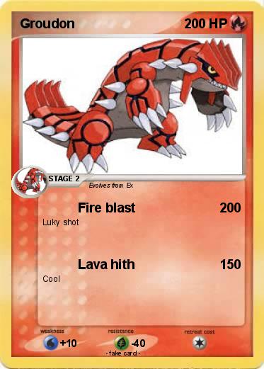 Pokemon Groudon