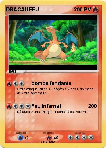Pokemon DRACAUFEU