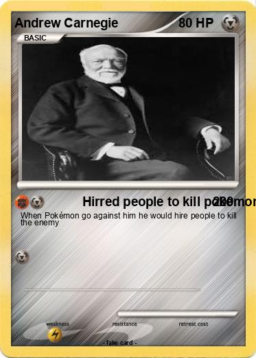 Pokemon Andrew Carnegie