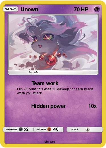Pokemon Unown
