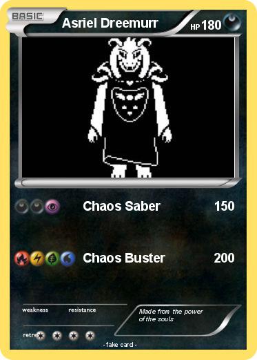 Pokemon Asriel Dreemurr