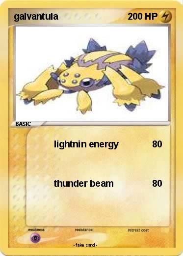 Pokemon galvantula