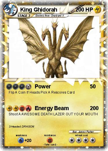 Pokemon King Ghidorah