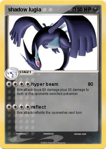 Pokemon shadow lugia