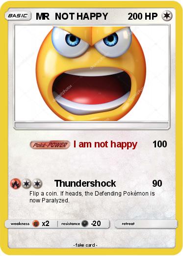 Pokemon MR  NOT HAPPY
