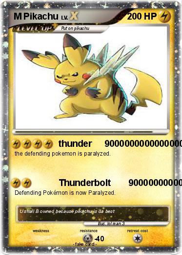 Pokemon M Pikachu