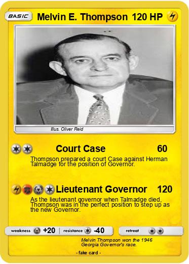 Pokemon Melvin E. Thompson