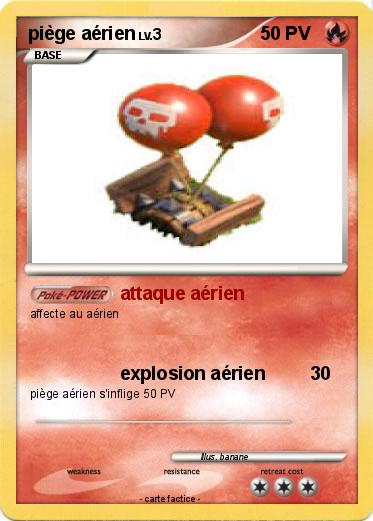 Pokemon piège aérien