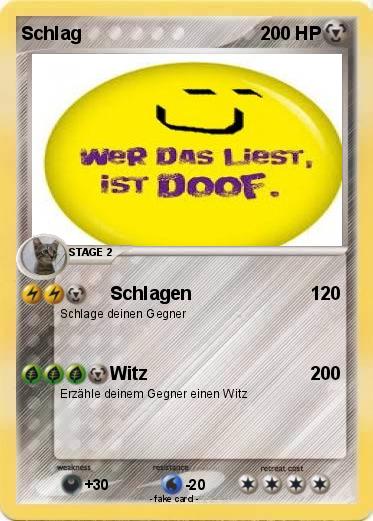 Pokemon Schlag