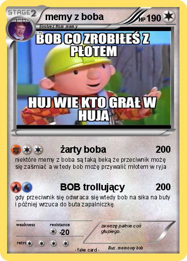Pokemon memy z boba