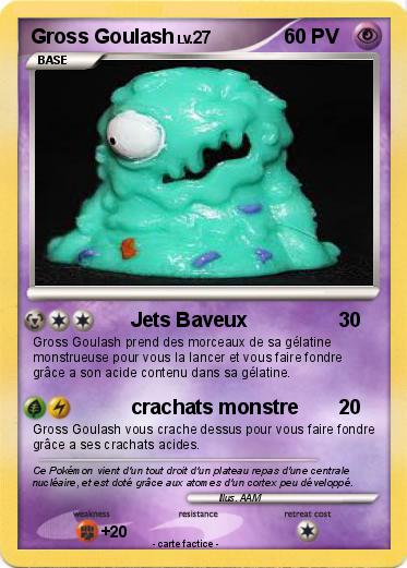 Pokemon Gross Goulash