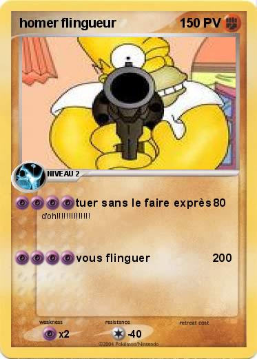 Pokemon homer flingueur